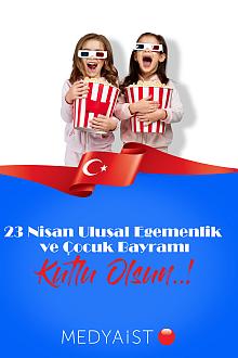 23 NİSAN ULUSAL EGEMENLİK VE ÇOCUK BAYRAMI KUTLU OLSUN..!